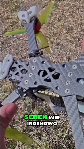 First drone crash: Will it survive the impact? #shorts