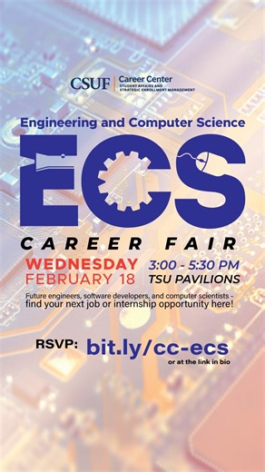 CSUF Career Center | Would you rather go to Disney, or find a job that could help you pay for trips to Disney? 🤔 The Engineering and Computer Science Career... | Instagram