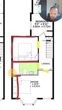How to Fit a Bathroom Between Two Bedrooms