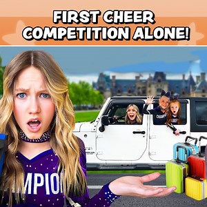 374K views · 1.4K reactions | Kids’ first cheer competition alone: Can they handle it? | Not Enough Nelsons | Facebook