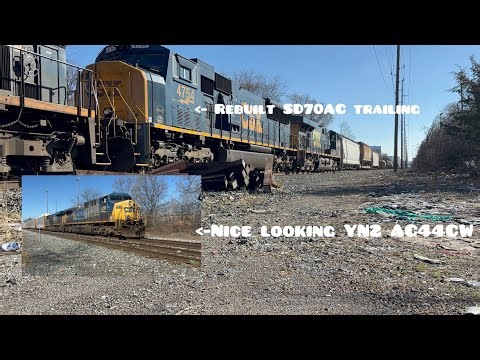 Csx M363 and M364 along with INRD light power on the Indianapolis terminal