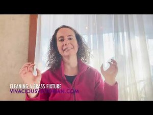 Cleaning a Brass Fixture : Vivacious Victorian