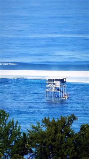 Teahupo’o delivering its usual perfection, but from a different view! 🎥 @baptisteperus • • #teahupoo #surfer #surfing #surflife #surftrip #surfislife #surfphotography #surfparadise #surfphotographers #tahiti #tahitilife #frenchpolinesia #surf | Perfect Wave