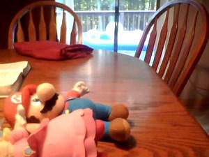 Peach gives birth to Mario Jr.