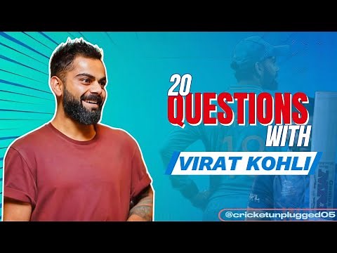 20 Questions With Virat Kohli | Virat Kohli Interview