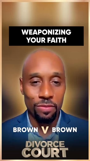 Divorce Court on Instagram: "Judge Star keeps it real every time. When a couple’s marriage is guided by faith, she brings in a faith counselor to deliver the truth they need to hear #DivorceCourt #JudgeStar #Faithhealing⁠ S27 E71 Brown v Brown"