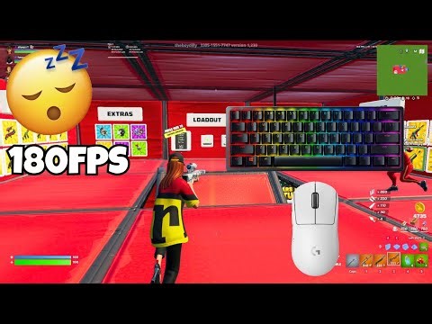 Razer Huntsman V3 Pro Mini ASMR Chill 🤩 3V3V3V3 Go Goated 🐐 Satisfying Fortnite 180 FPS Smooth