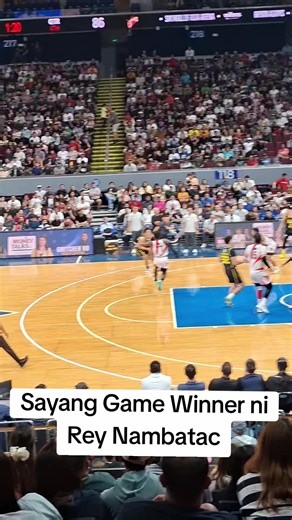 Rey Nambatac's Game-Winning Moment