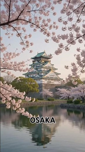【4K】大阪の絶景｜大阪城・道頓堀・梅田を巡る感動の旅 🏯✨ #日本