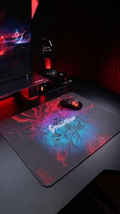 GravaStar glass mouse pad. Ultra‑smooth glide meets futuristic design 👽 Perfectly pairs with your Mercury keyboard and mouse. Link in bio 🔥 . . . . #gravastar #gravastarmouse #mercuyxpro #mouse #mice #magnesiummouse #gamingmouse #gamers #gaming #pc #pcgaming #gamingcommunity #gamingsetup #setup #scifi #scifilovers #glassmousepad #mousepad | GravaStar