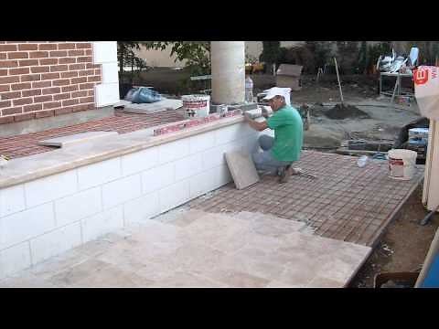 Exterior terrace designs with natural stone | PIATRAONLINE