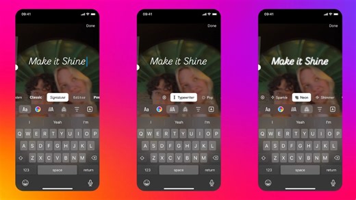 Instagram Rolls Out New Fonts and Text Animations for Creators
