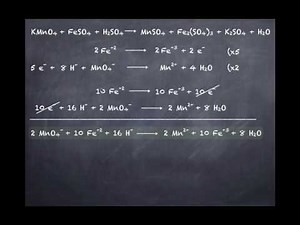 Oxidación de Fe con permanganato potásico.RED13.2B