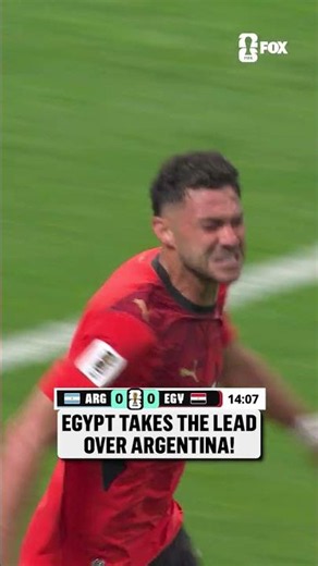 EGYPT STUNS ARGENTINA IN THE 15TH MINUTE