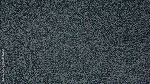 Television interference no signal, Static TV noise Stock Video