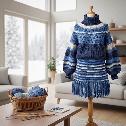 Easy Crochet Sweater Pattern: Fall Jumper DIY (digital Download) - Etsy