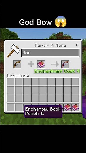Ultimate Minecraft😱 Enchanting Guide For Bow💀