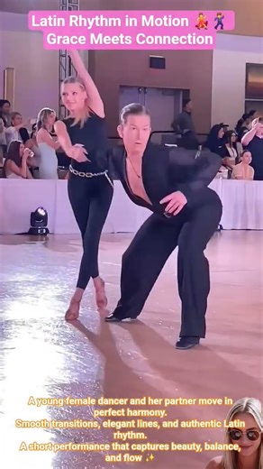 Latin Rhythm in Motion 💃🕺 Grace Meets Connection #dance #latindance