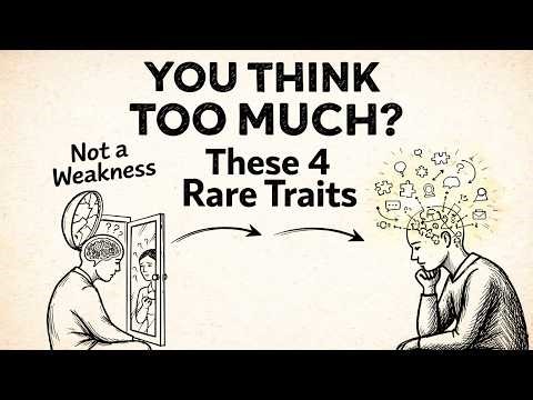 If You Overthink Everything, You Probably Have These 4 Rare Traits