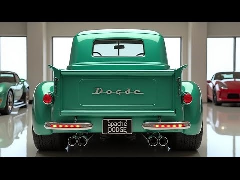 "1953 Dodge Ram: Classic American Muscle with a Retro Soul!"