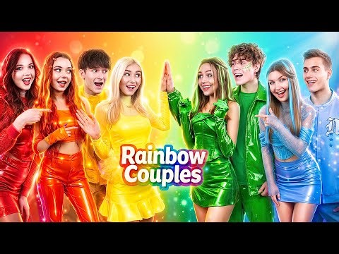 A Colorful Challenge for Couples! Best Colorful Couple