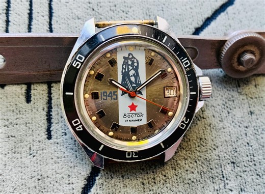 Collectible Watch VOSTOK 1945 Monument Liberator Soldier Rare Limited Edition Made in Ussr/men's Wrist Watch WOSTOK Stalingrad 17 Jewels/uhr - Etsy UK
