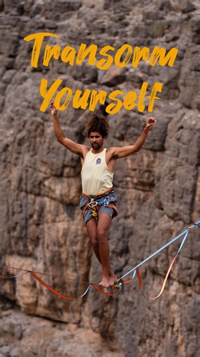 The Slacky Mile - Slacklinedubai.com on Instagram: "STOP LYING TO YOURSELF. Telling yourself you’re making conscious choices… like I did with the yoga ball instead of the chair. I thought I was taking care of my body. But the truth is, I wasn’t connected at all. Every day, I walked into an office, sat there for eight long hours, while everything in me wanted the opposite: movement, sunlight, outdoors, new people, real life. My body paid the price. A tilted pelvis. Constant tension. Slow deterior