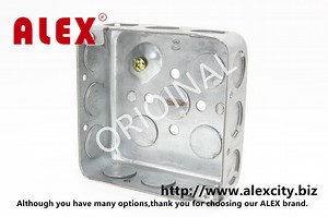 [Hot Item] 4"X4" Square Conduit Electrical Boxes