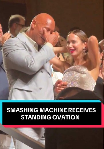 Standing Ovation for The Smashing Machine Premiere