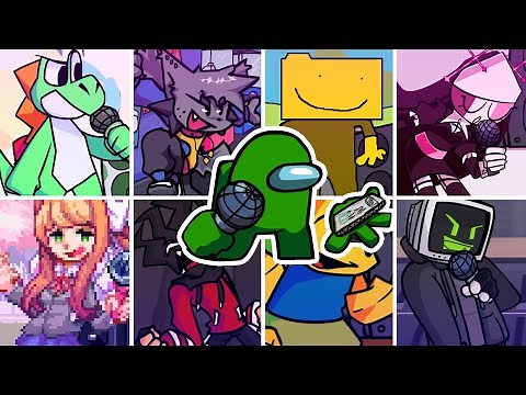 Sussus Toogus but Every Turn a Different Character Sings 💜(FNF Sussus Toogus but Everyone Sings It)