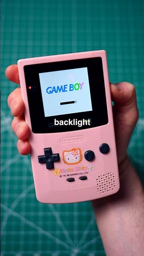 Can I backlight this Hello Kitty GameBoy Color?