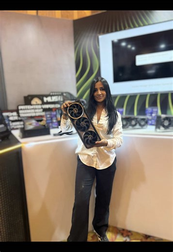 ROG astral rtx 5090 By ASUS . . . . #ces2025 #gpu #rtx #gaming #asus #asusgaming #gpu #gaming #ces #tech #pc #custompc #nvidia #nvidiagpu #rog #girlsingaming #gamergirl #gaming @NVIDIA GeForce @ASUS @ASUS North America @ROG Global