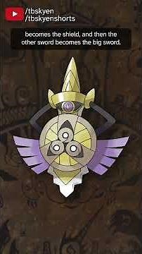 Aegislash, you can't call that a "form" | #pokemon