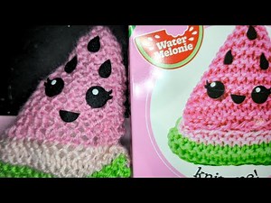 Five Below Snack Knit Kit Water Melonie How to knit For Beginners (part 2 of 2)