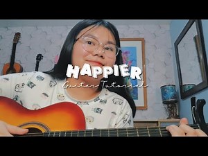 Happier - Ed Sheeran|| Easy Guitar Tutorial
