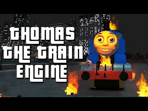 Grand Theft Auto IV - Thomas The Tank Engine (MOD) HD