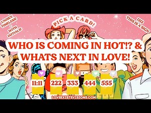 Who IS INTO YOU!?(or will be)😳🔥*Pick a card* What's next in love! With DETAILS & INITIALS! NEW LOVE?