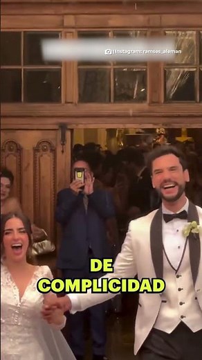 ¡Qué viva el amor! ❤️ Así fue la mágica boda de Ramsés Alemán y Fernanda Urdapilleta #News