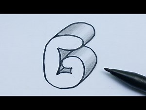 3d Drawing Letter G / How To Draw 3d Bubble Lettering Easy Simple For Beginners