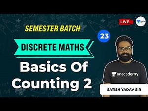 Basics of Counting - 2 | Lec 23 | Discrete Mathematics | GATE CSE 2021 Exam