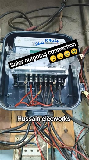 #SolarConnection#3PhaseWiring ⚡ 3 Phase Solar Connection Wiring Installation Work ☀️