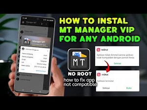 Cara instal mt manager vip di semua android !!