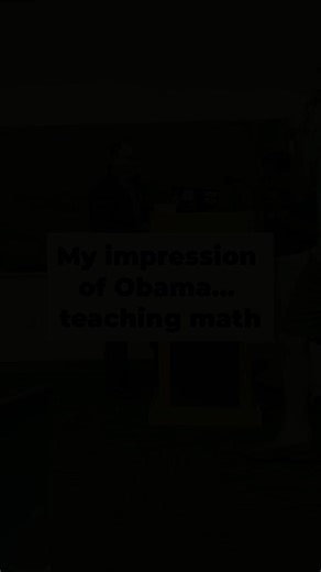My Obama impression is real. You may have seen it in Yay Math's "ObaMATH" series. This time though, Barack made a cameo during my opening keynote to the wonderful teachers in Fort Lauderdale… | Robert Ahdoot