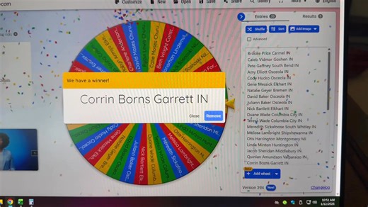 Congrats to Corrin Borns of Garrett, IN! You’ve won the Lights of Joy Giveaway overnight stay at the Farmstead Inn in Shipshewana! We will reach out to you at the email address you provided with next steps to claim your prize! Thank you to all who entered and visited Shipshewana’s Lights of Joy this season! See you again in November 2026! | Shipshewana's Lights of Joy