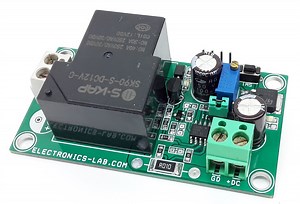 Over Current Trip Switch - Over Current Shutdown Relay - Electronics-Lab