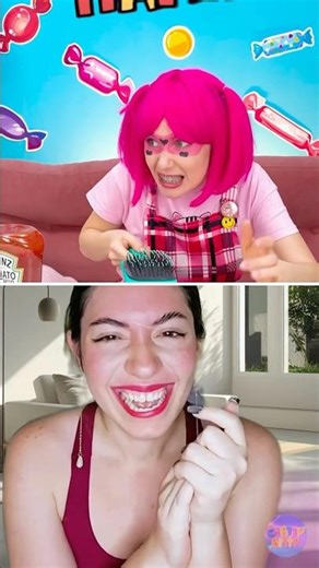 Ketchup Hairbrush PRANK On Sister 🌭🤣! #ketchup #prank #shorts #funny