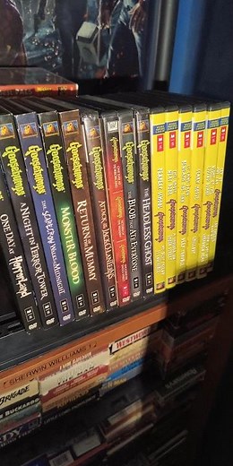 Goosebumps DVD Collection #goosebumps #goosebumpsseries #dvdvolumes #rlstinegoosebumps