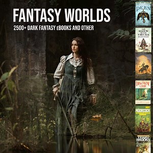 2500  FANTASY Ebooks | Digital Book Set, Dark Vintage Fantasy, New Bundle | Magic Sword Novels, Dragons PDF Collection | Witch, Hero, Knight - Etsy