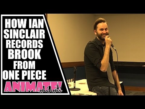 How Ian Sinclair Records Brook from One Piece