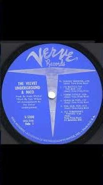 The Velvet Underground - Sunday Morning - US Verve Album "And Nico" released 1967